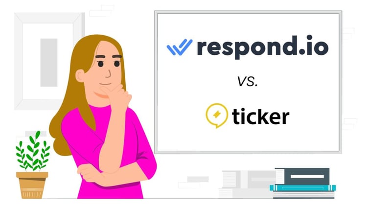 Respond.io vs Ticker
