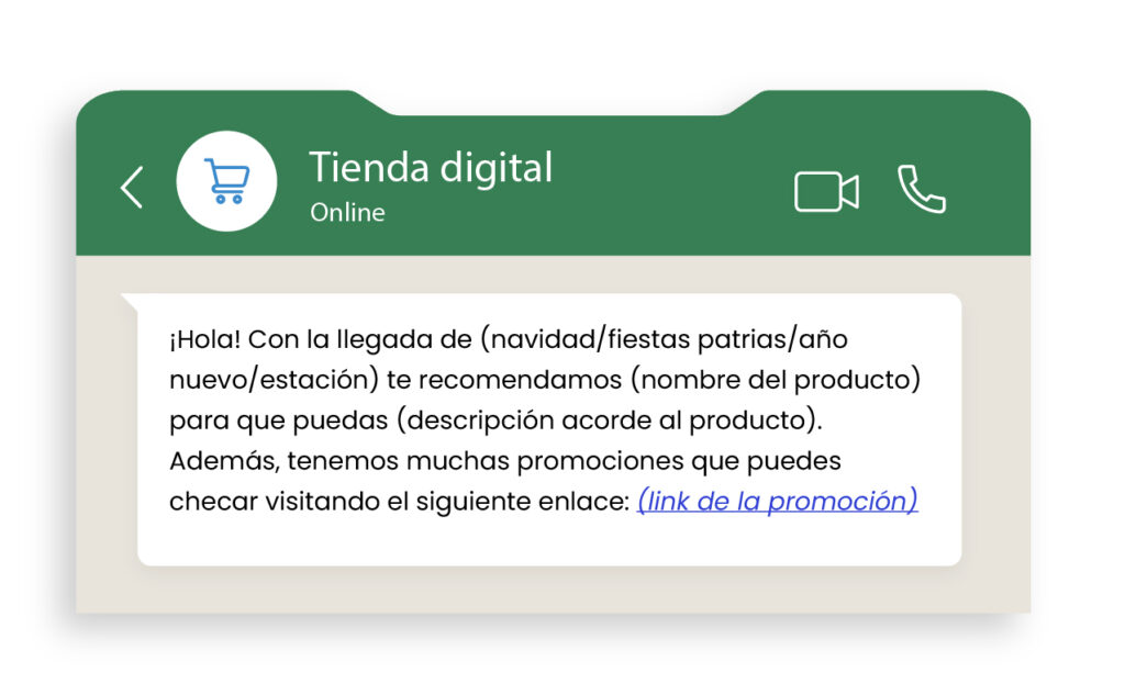 Plantillas para fechas especiales