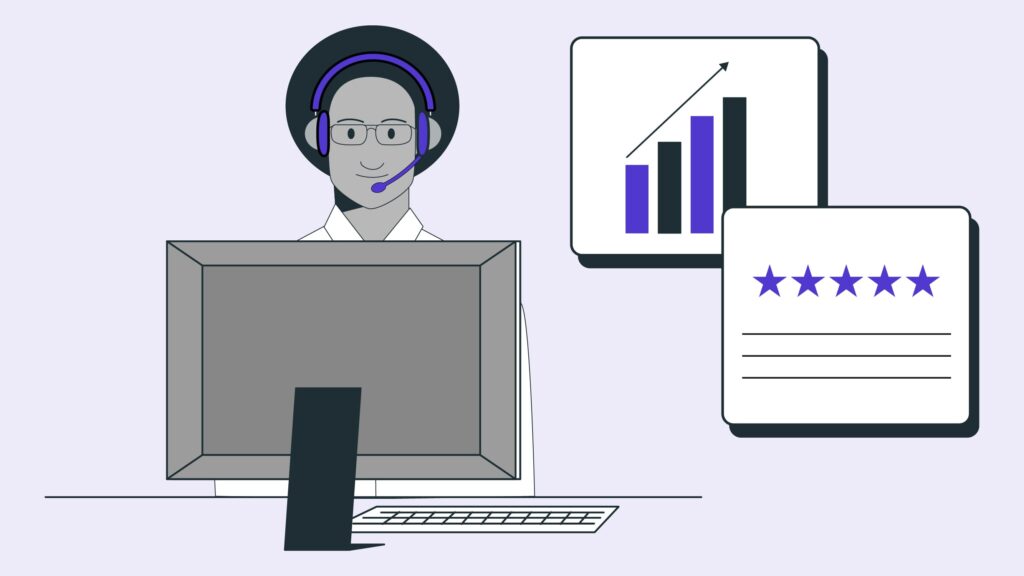 ¿Cómo se mide la eficiencia en un call center?