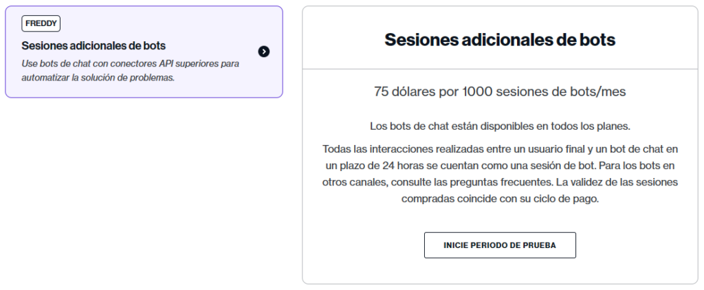 chatbots de freshchat