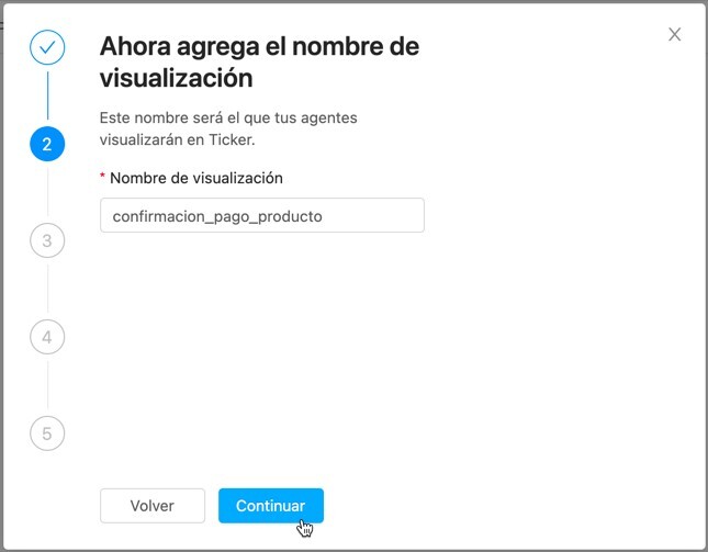 plantilla whatsapp ticker
