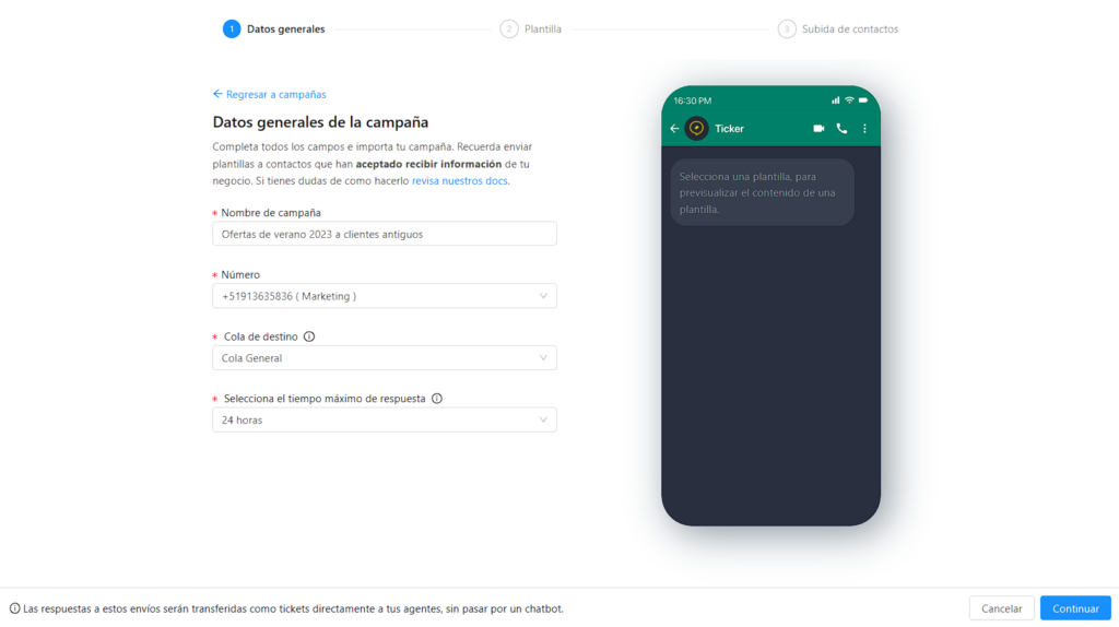 ¿Cómo enviar plantillas de WhatsApp a los clientes?