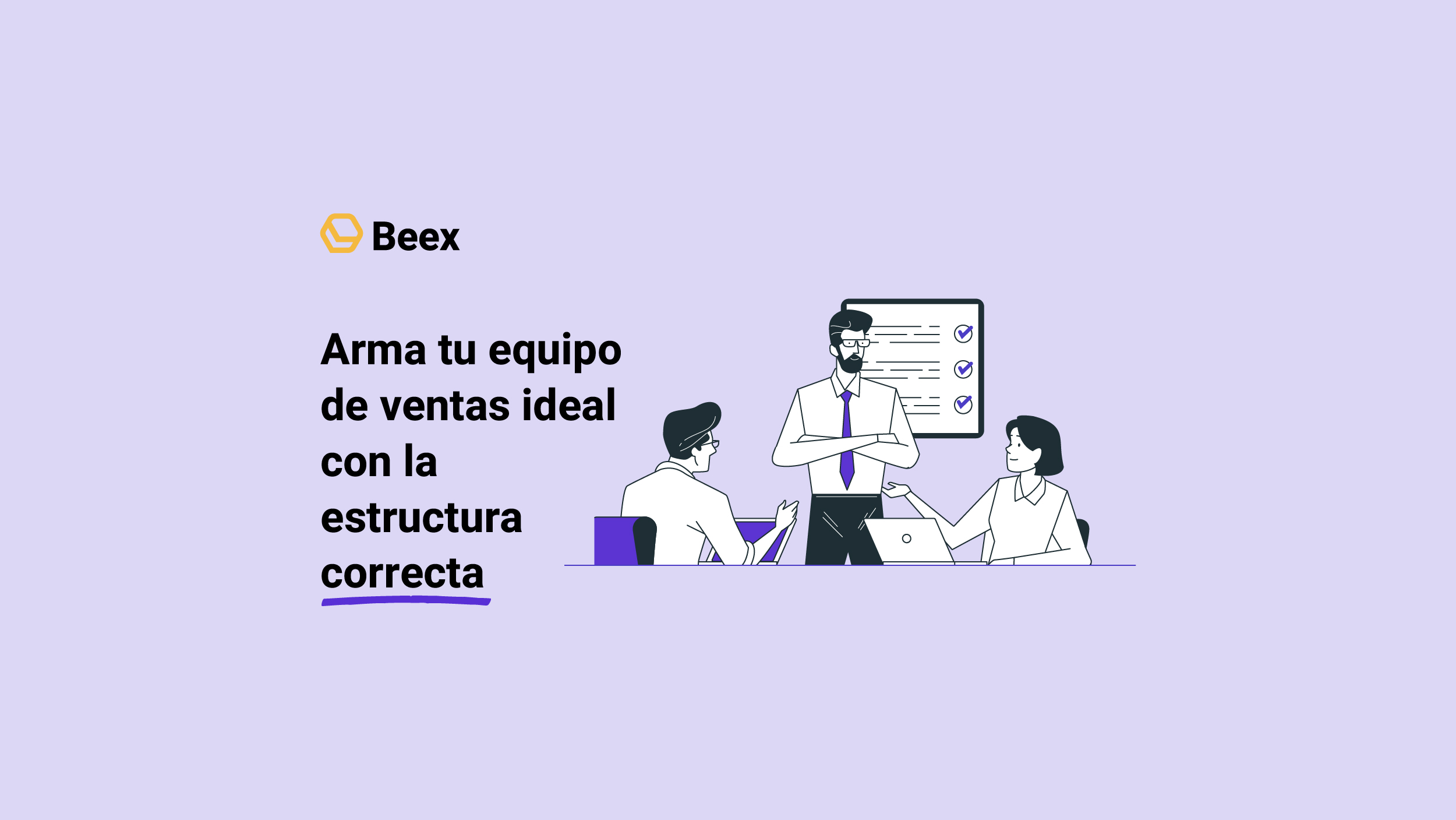 Estructura de un equipo de ventas: roles, procesos y organigrama ideal