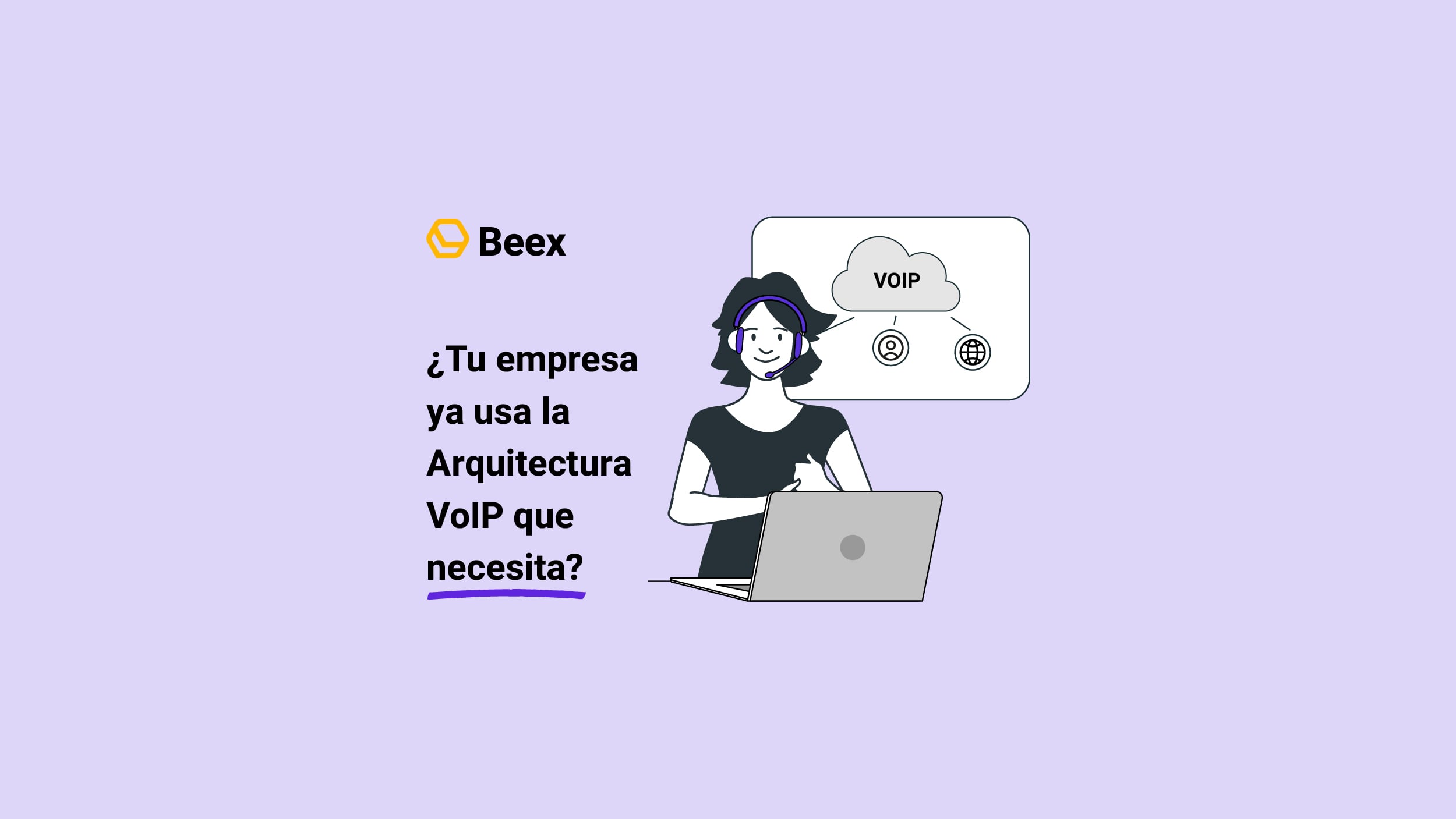 ¿Qué es la arquitectura VoIP?